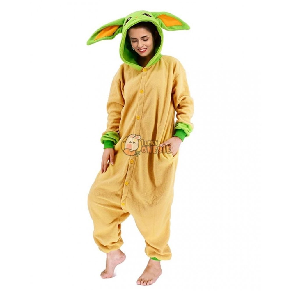Adult Baby Yoda Costume